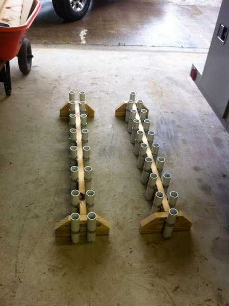 Good Ideas... - Pvc Fishing Rod Holders... Storage Ideas... |  ShrimpNFishFlorida is Florida's Official Anglers Social Networking  Community