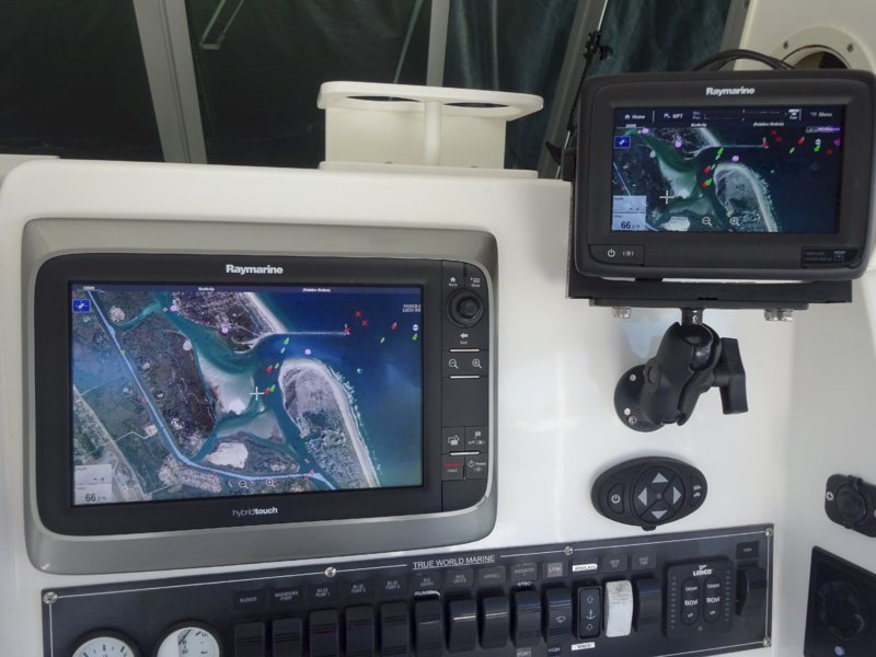 Boat Projects DIY - Installed A Raymarine A78 Wi-fi 7
