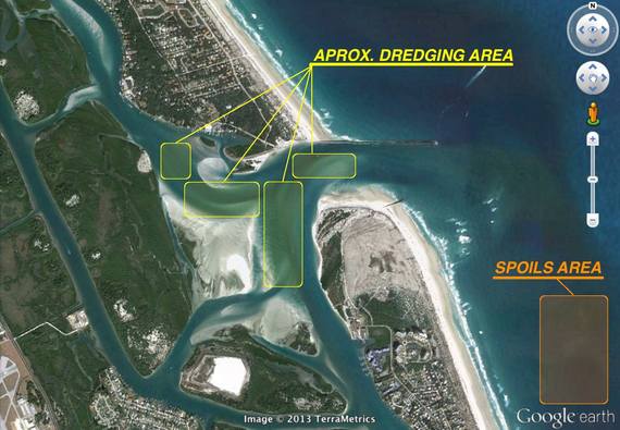 Take Caution = Ponce Inlet = Shoal Warning: | ShrimpNFishFlorida™ is ...